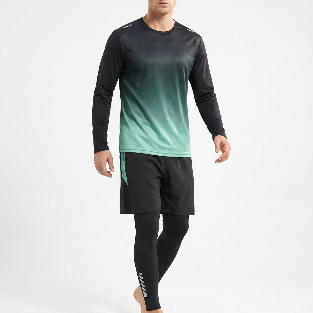 Heren driedelige badkledingset - AquaTrek