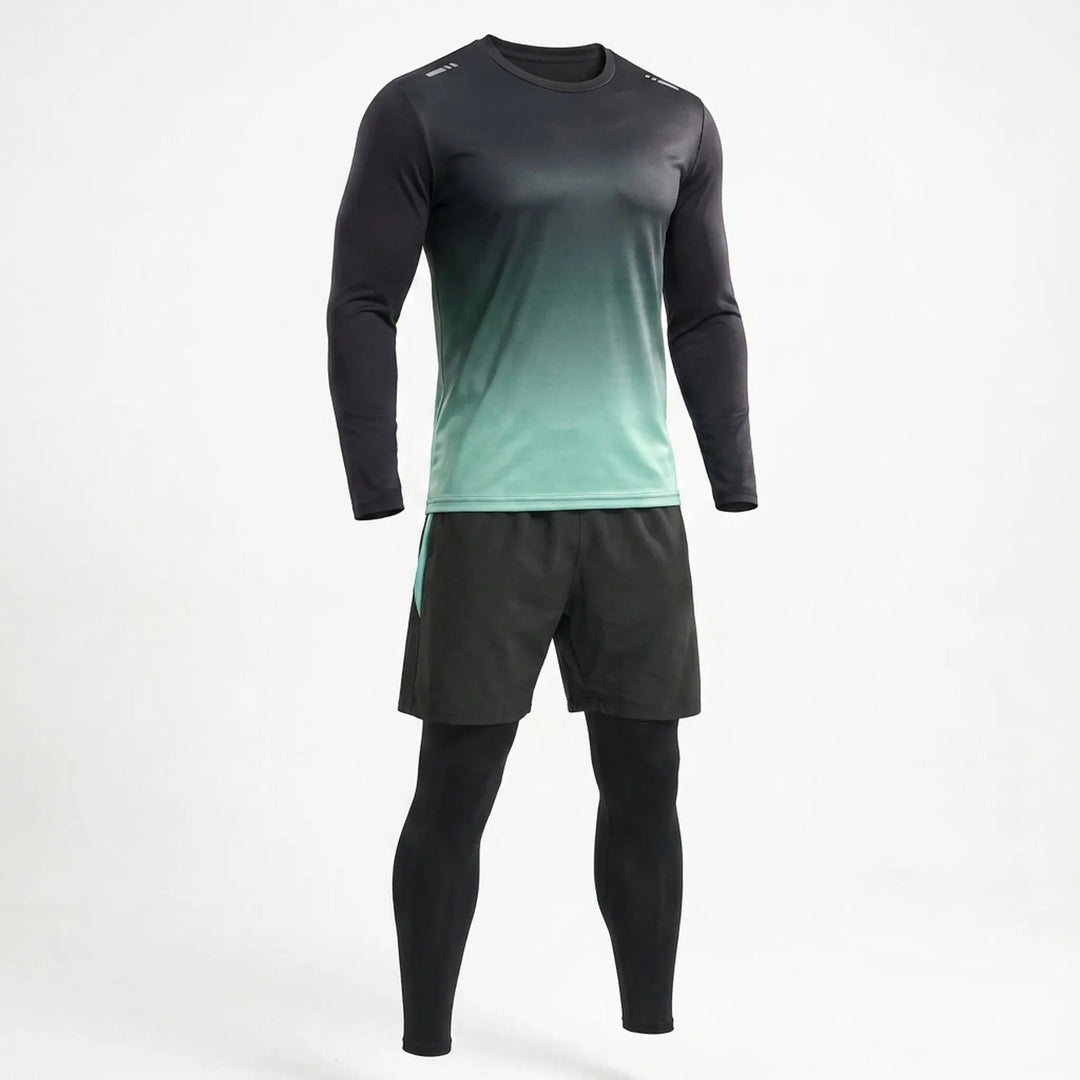 Heren driedelige badkledingset - AquaTrek