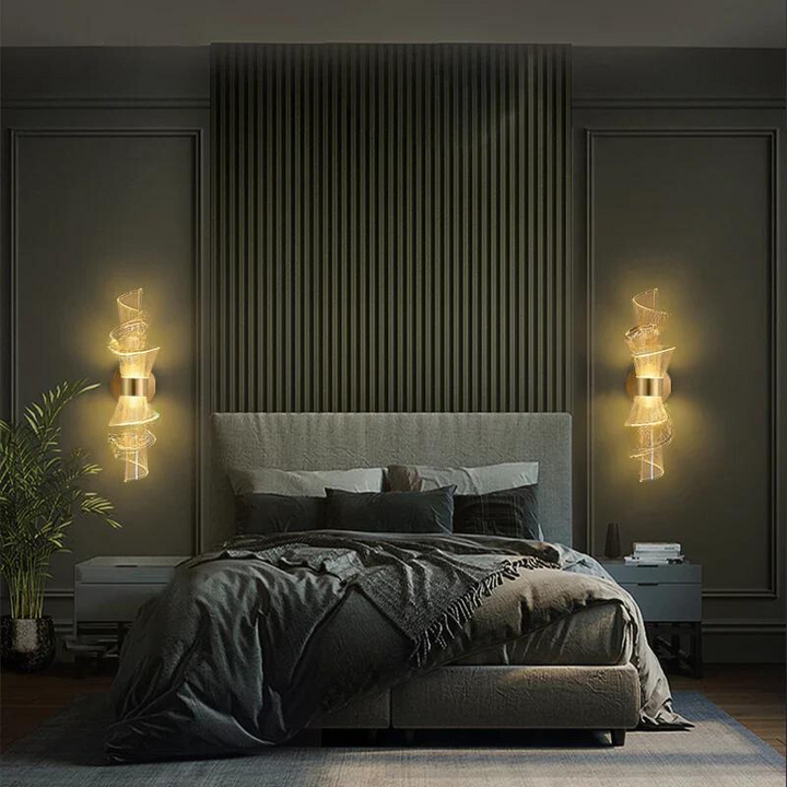 Moderne decoratieve wandlamp - Aurellis
