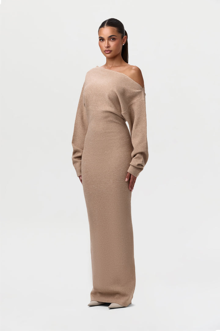 Serena gebreide jurk