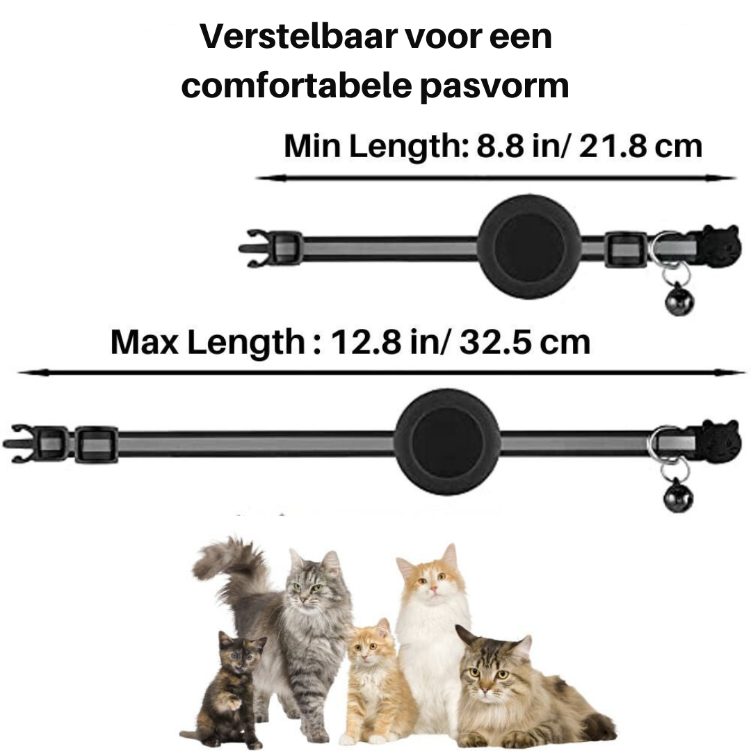 Kattenhalsband met Veiligheidssluiting - Milo