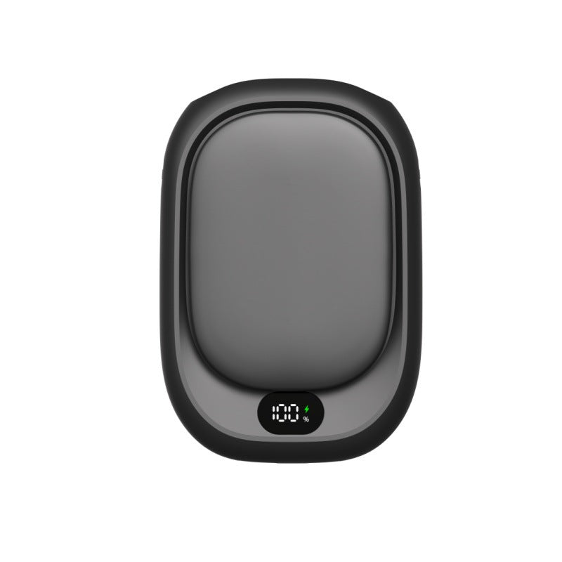 Oplaadbare handwarmer en powerbank met led-display