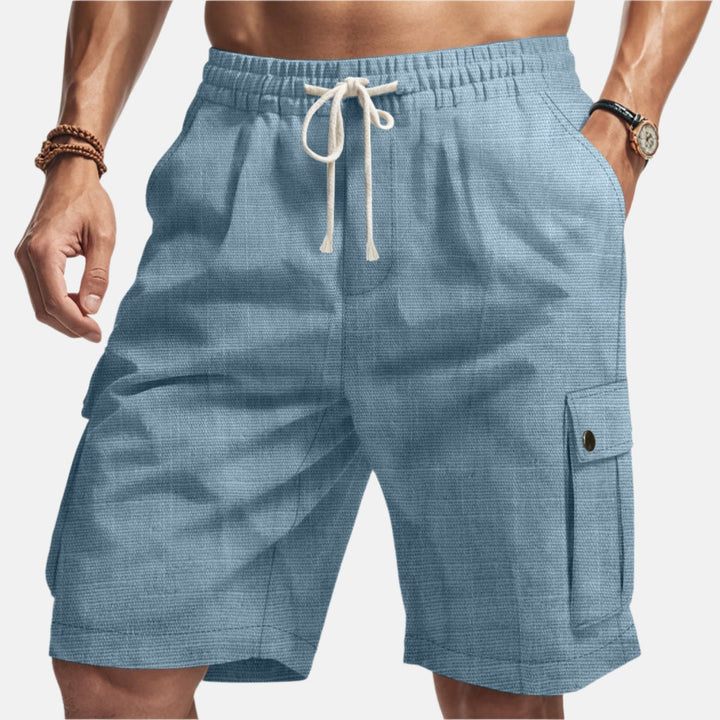 Ademende zomerstrandshorts
