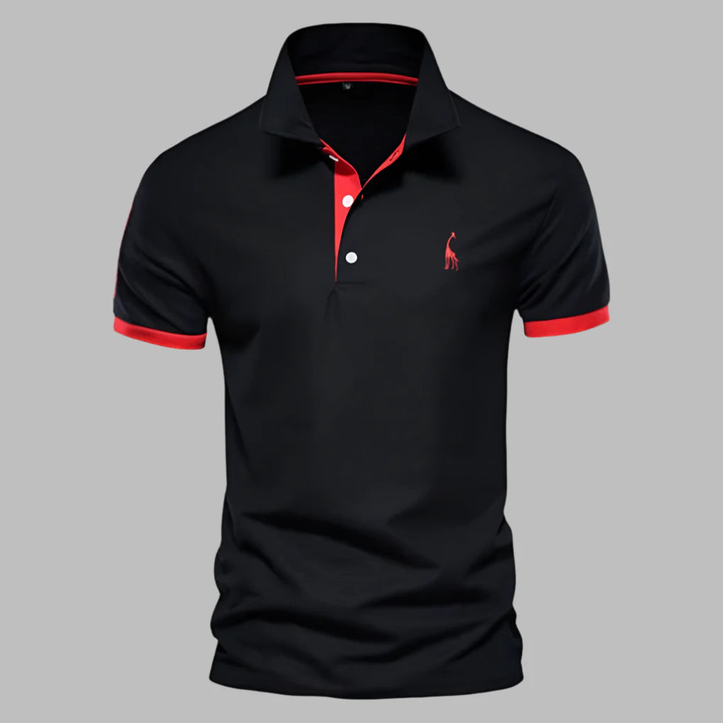 Elegant poloshirt voor heren Rich-text-editor