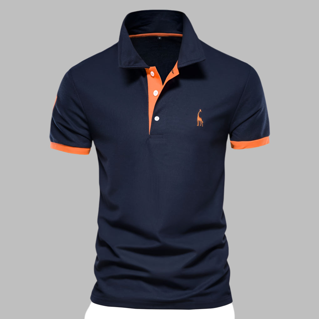 Elegant poloshirt voor heren Rich-text-editor