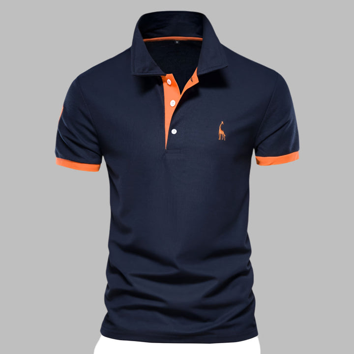 Elegant poloshirt voor heren Rich-text-editor
