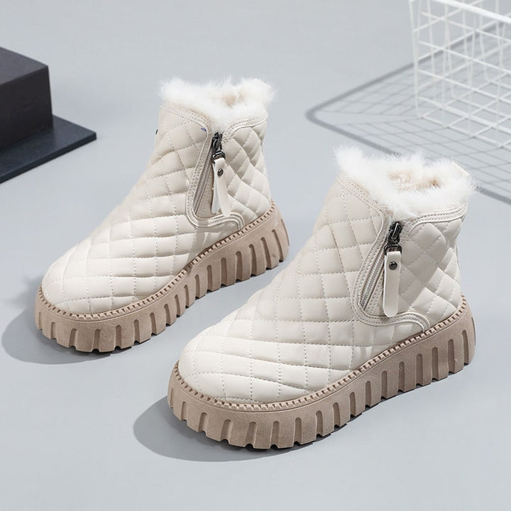 Premium Winterschoenen Met Bont Voor Dames