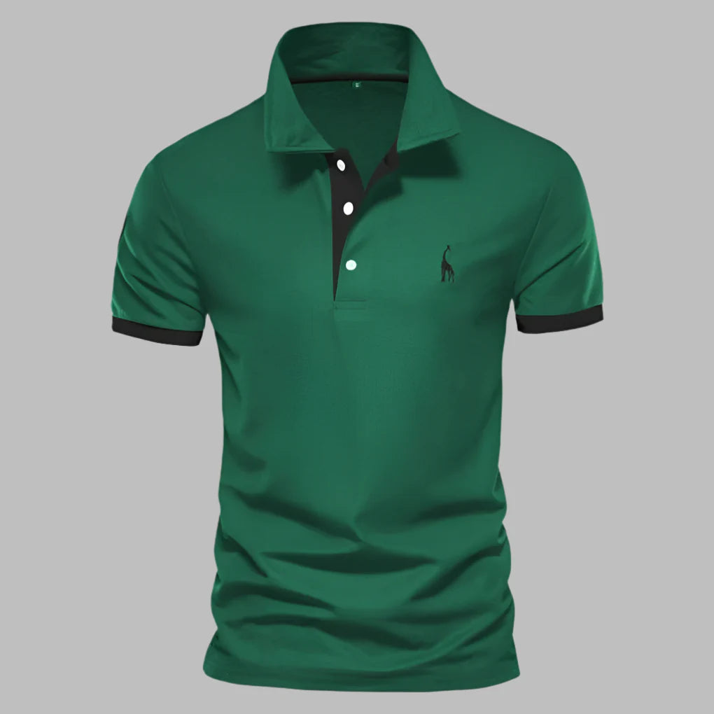 Elegant poloshirt voor heren Rich-text-editor