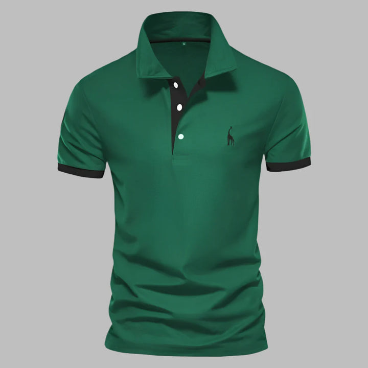 Elegant poloshirt voor heren Rich-text-editor