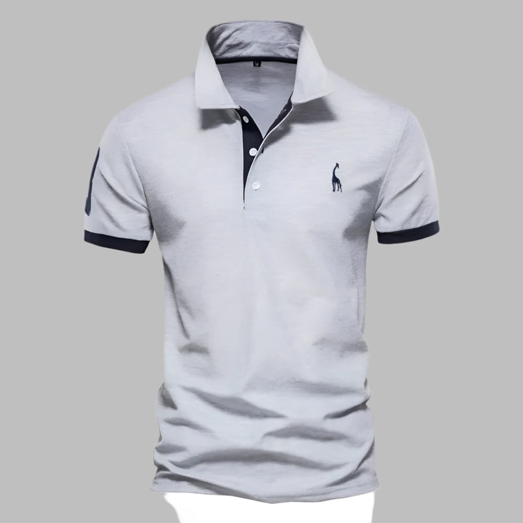 Elegant poloshirt voor heren Rich-text-editor