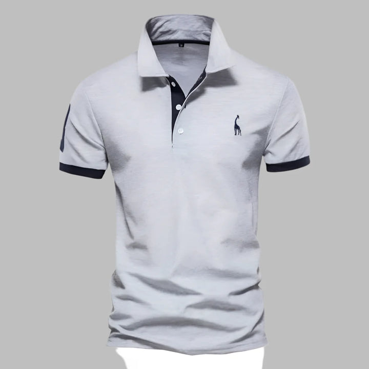 Elegant poloshirt voor heren Rich-text-editor