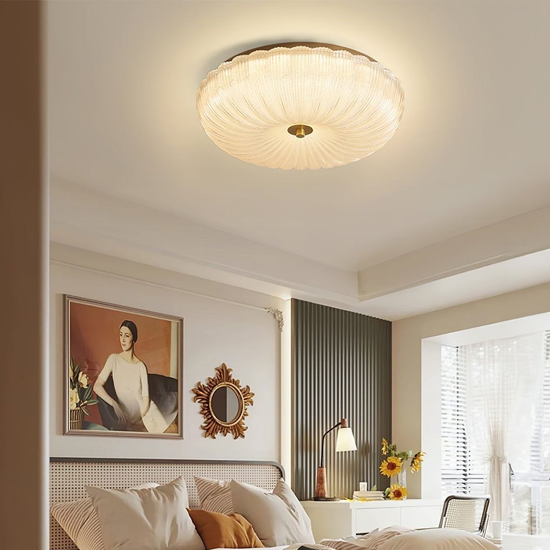 Halo Plafondlamp Golvend Glas