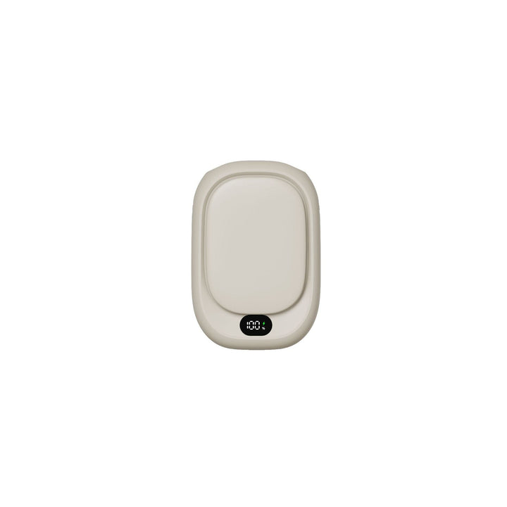 Oplaadbare handwarmer en powerbank met led-display