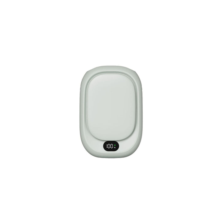 Oplaadbare handwarmer en powerbank met led-display
