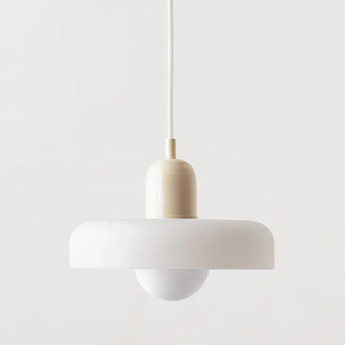 Bauhaus glas-in-lood hanglamp