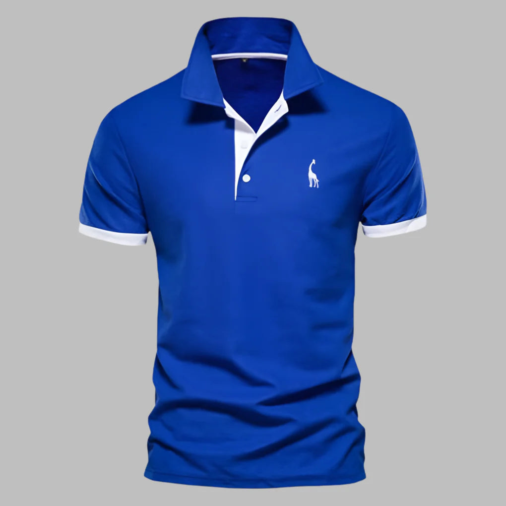 Elegant poloshirt voor heren Rich-text-editor