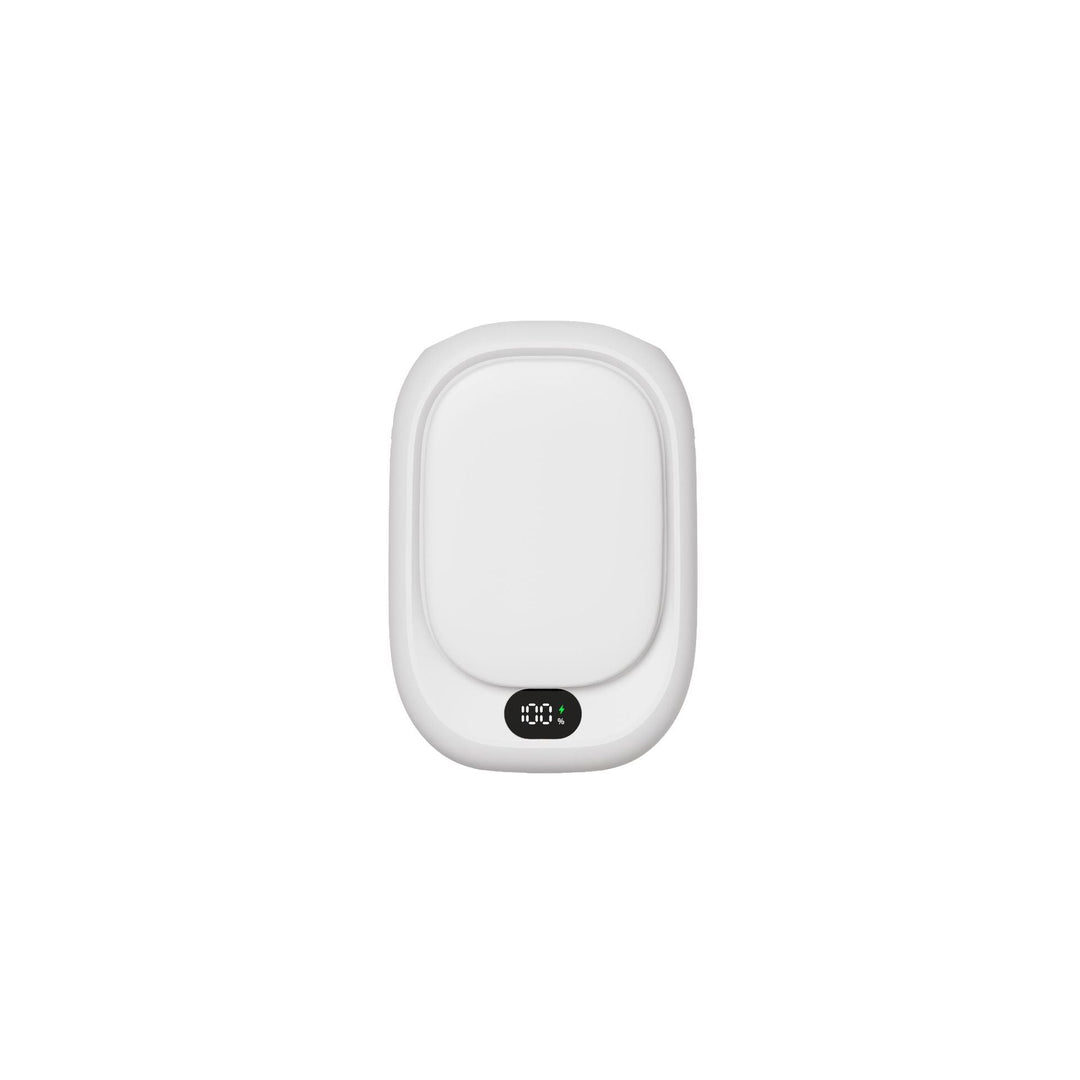 Oplaadbare handwarmer en powerbank met led-display