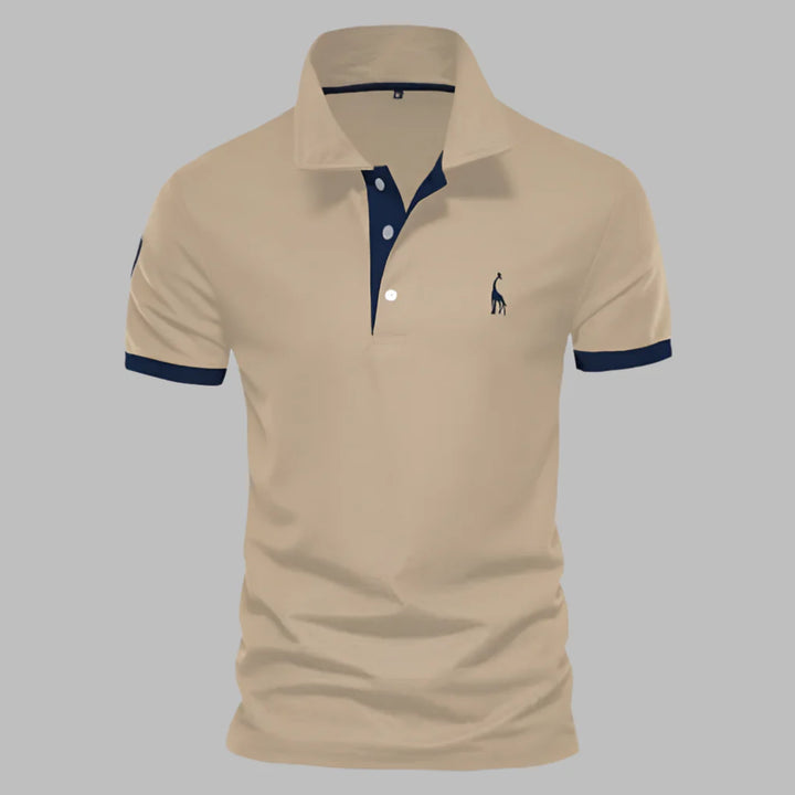 Elegant poloshirt voor heren Rich-text-editor