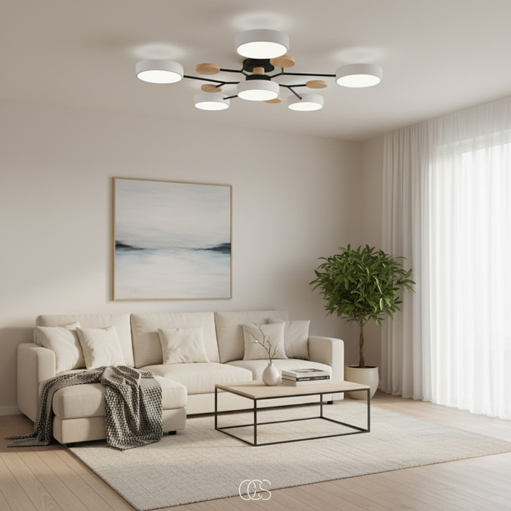 LED Plafondlamp Metaal Macaron