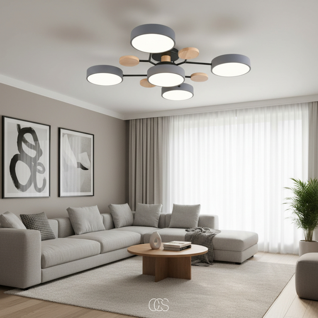 LED Plafondlamp Metaal Macaron