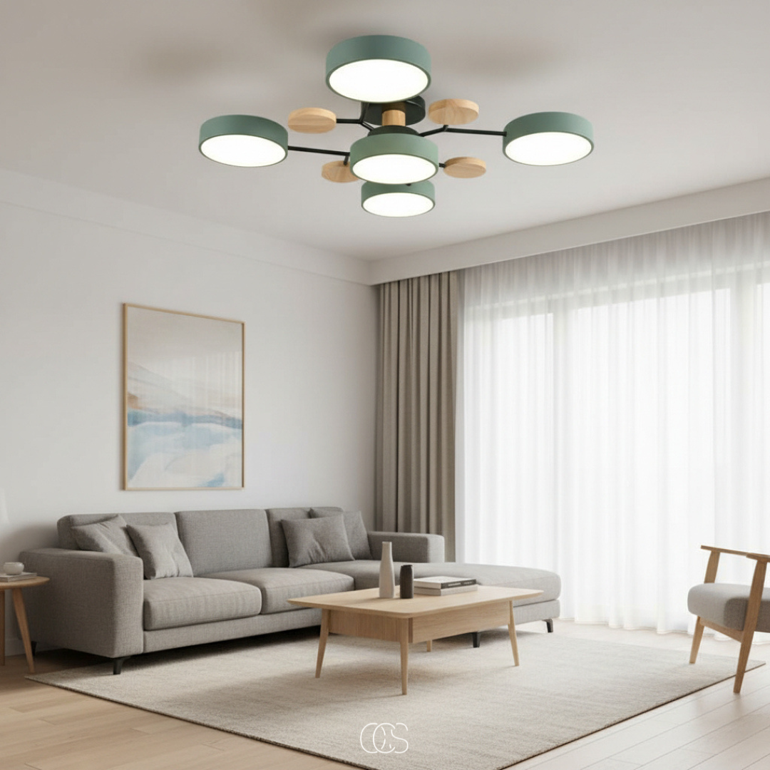LED Plafondlamp Metaal Macaron