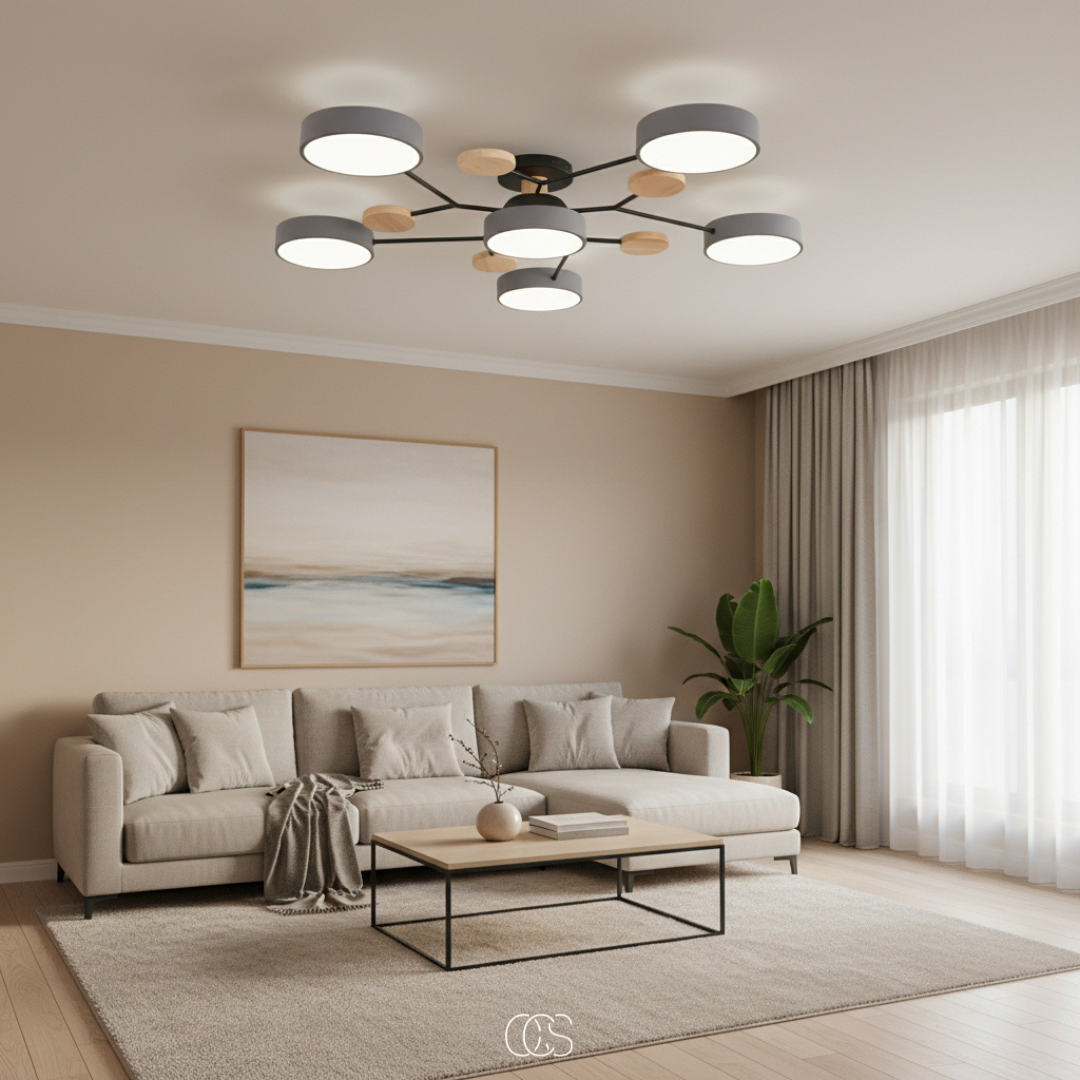 LED Plafondlamp Metaal Macaron