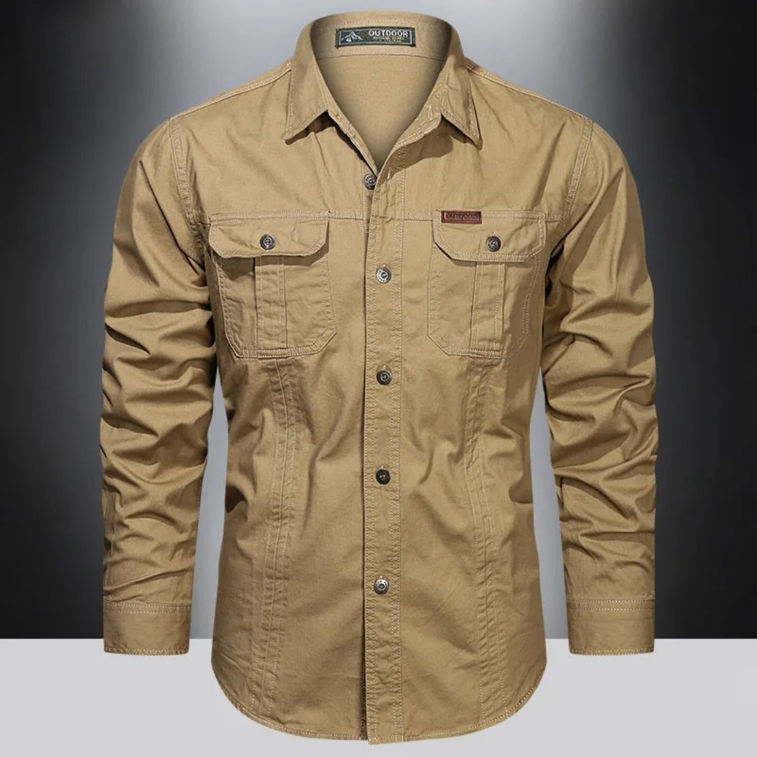 Outdoor shirt met lange mouwen voor heren