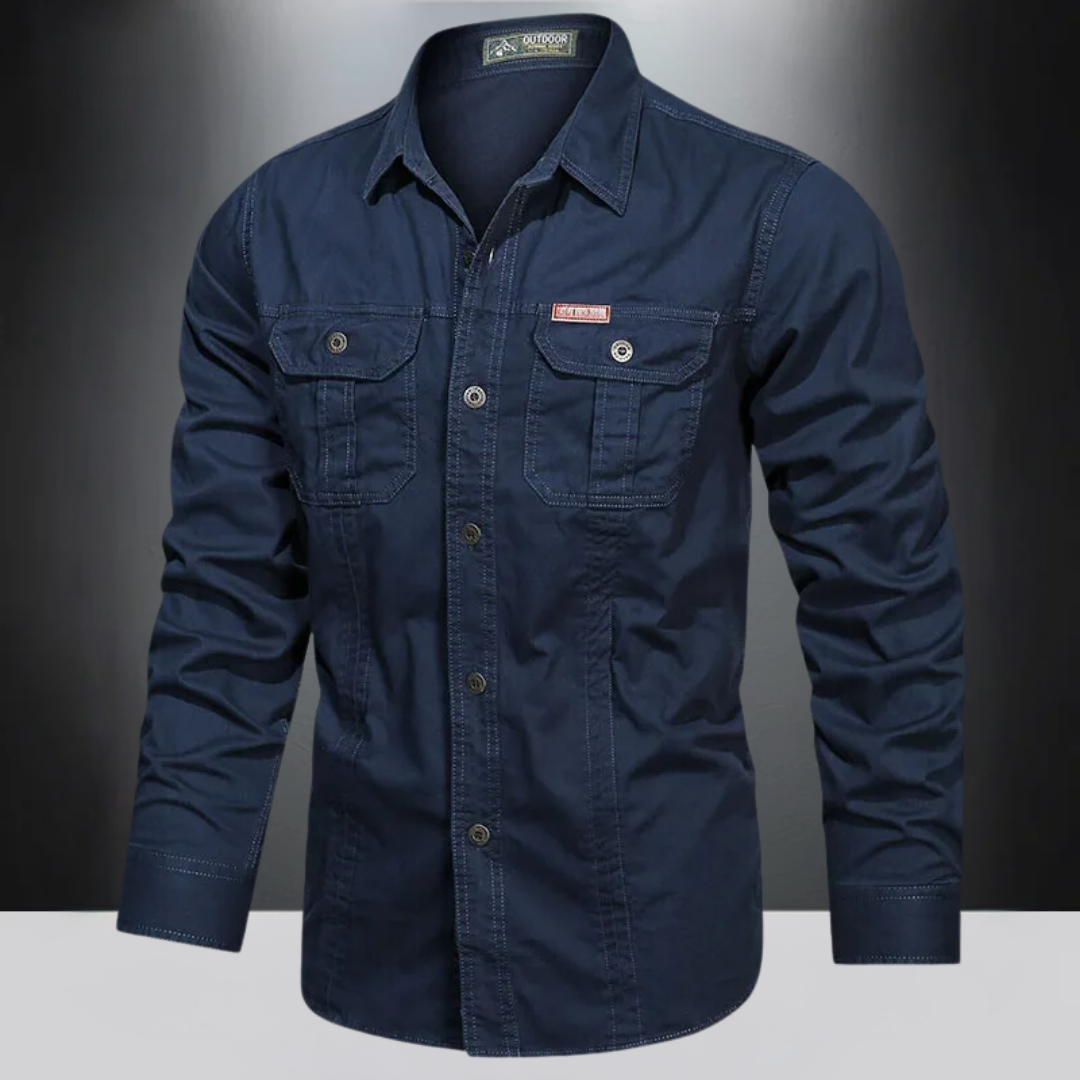 Outdoor shirt met lange mouwen voor heren