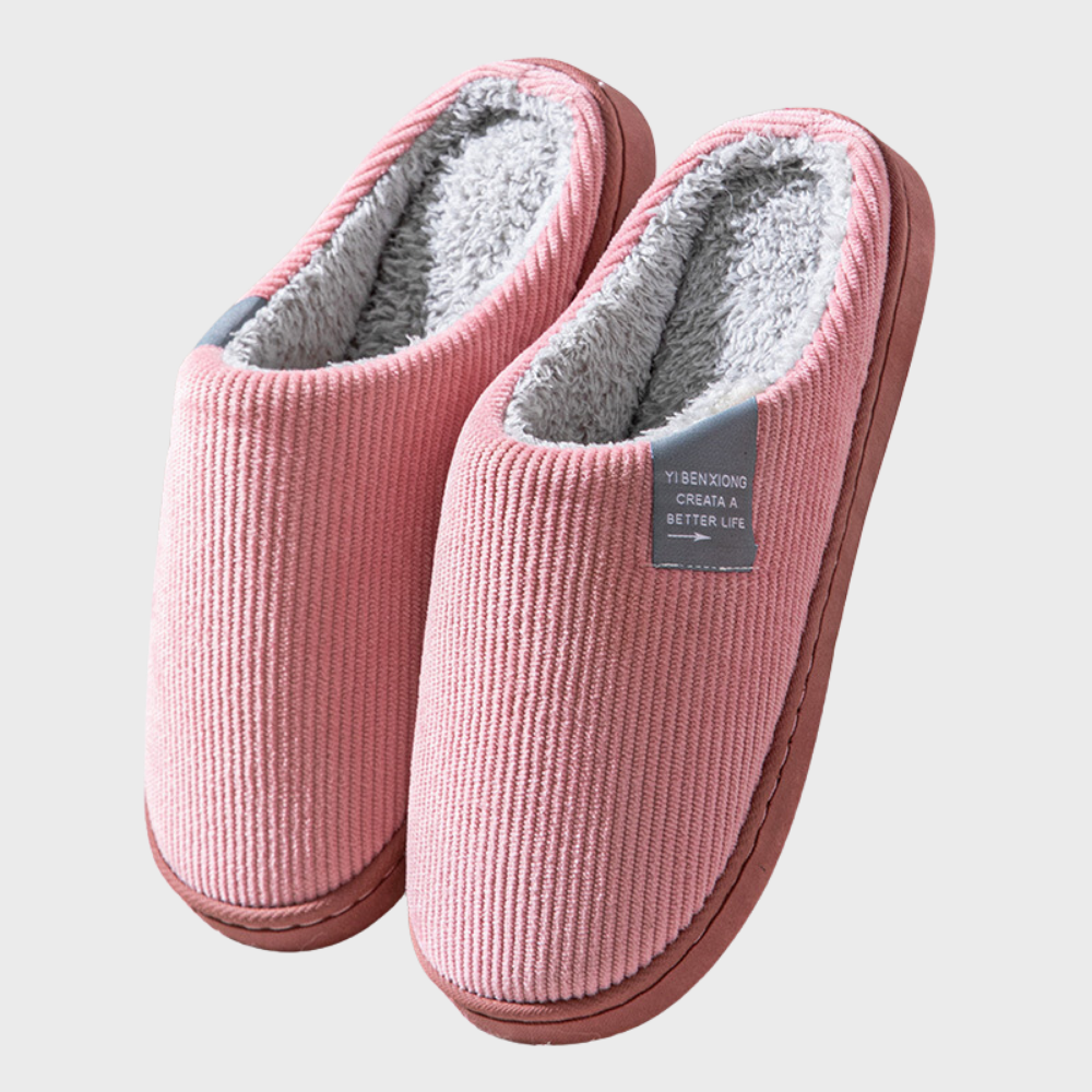 Dames Orthopedische Instap Pantoffels – Huisslippers voor Binnen met Ondersteunende Zool
