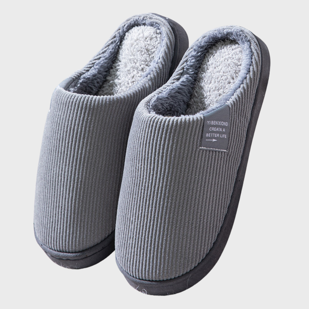 Dames Orthopedische Instap Pantoffels – Huisslippers voor Binnen met Ondersteunende Zool