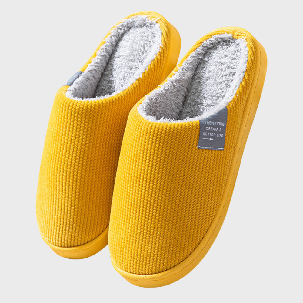 Dames Orthopedische Instap Pantoffels – Huisslippers voor Binnen met Ondersteunende Zool