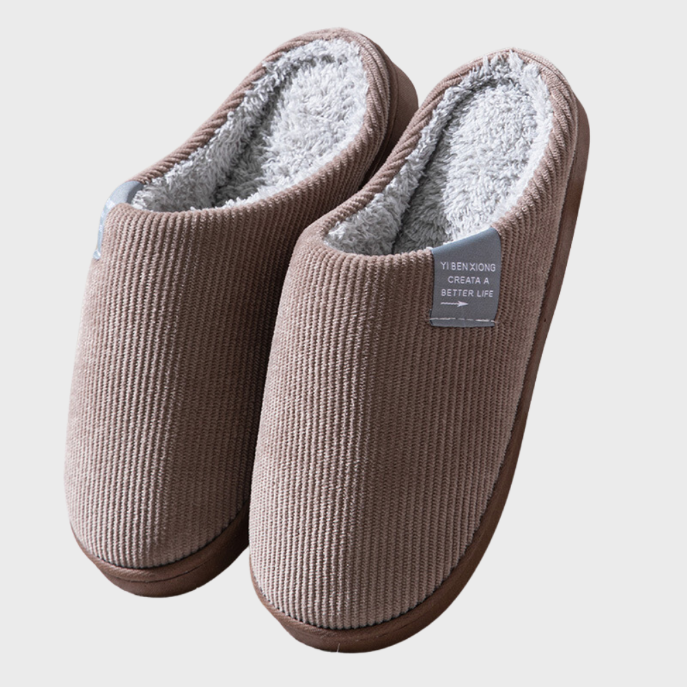 Dames Orthopedische Instap Pantoffels – Huisslippers voor Binnen met Ondersteunende Zool