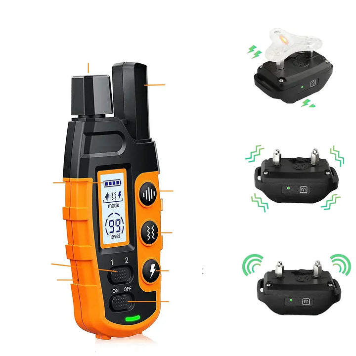 NovaPace Trainingshalsband voor Honden met 1000m Bereik, Waterdicht