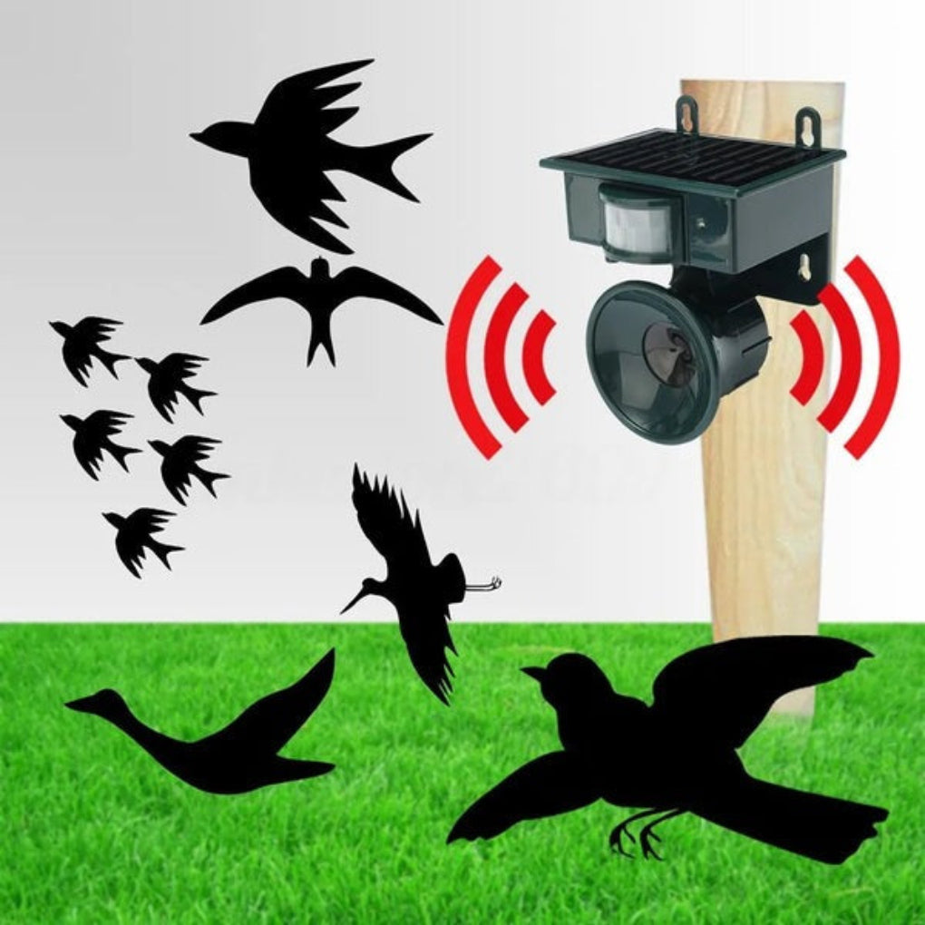 Premium vogelverjager met bewegingssensor