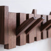 Piano massief houten kapstok | Elegante wandhaken