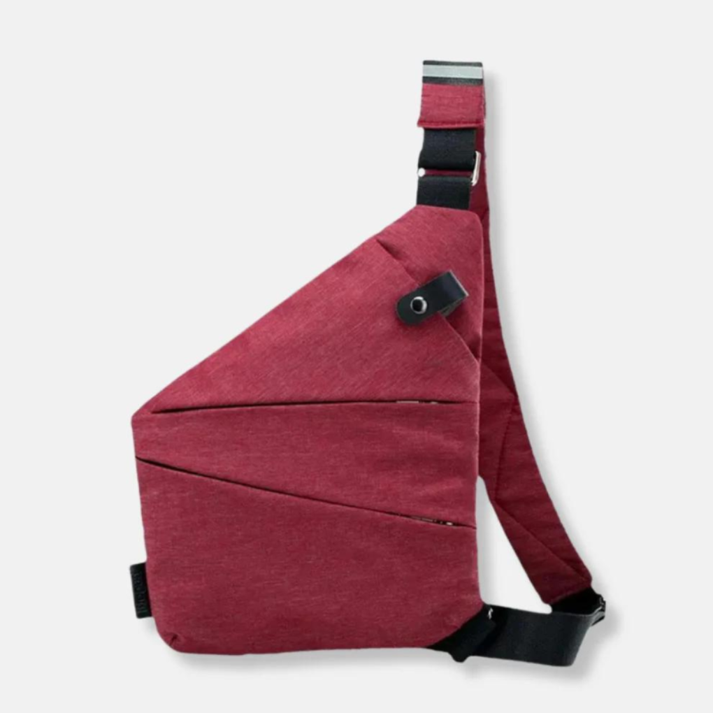 Minimalistische antidiefstal crossbody