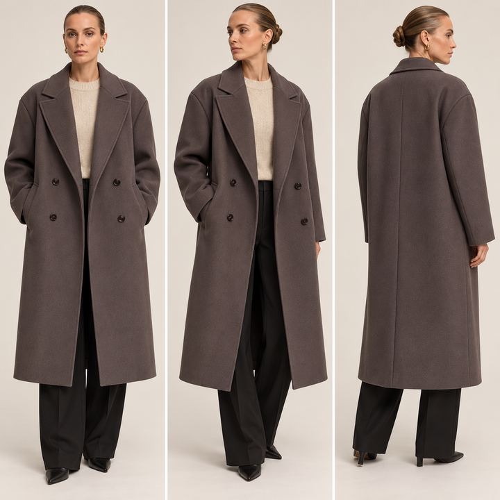 Noëlle - Oversized mantel jas