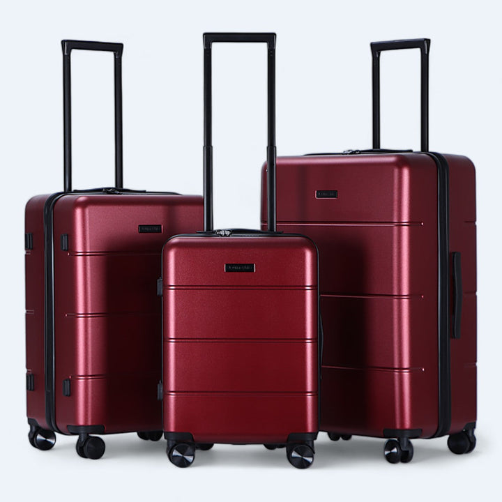 Harde koffers in 3 formaten, los of als 3-delige set