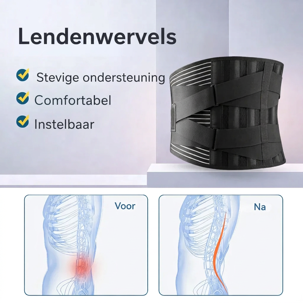 Lendensteunband | 360° rugstabilisatie