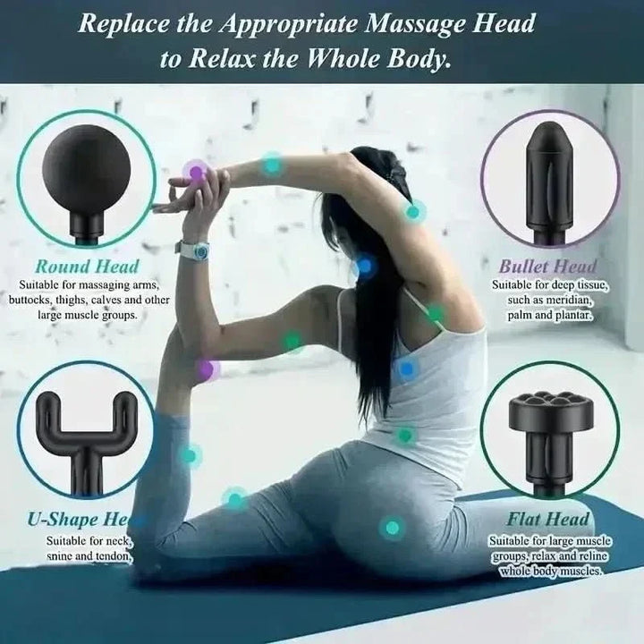 PROMASAGE – Massagepistool voor Gerichte Spierontspanning en Herstel