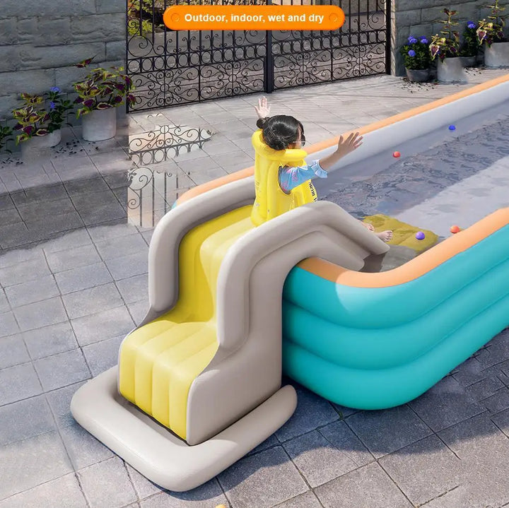 Opblaasbare Zomerwaterglijbaan – Veilig en Speels Waterplezier