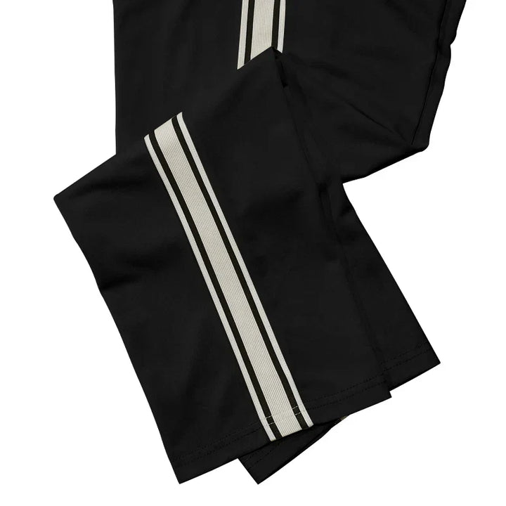 Casual Sweatpants met Rits en Elastische Taille voor Heren