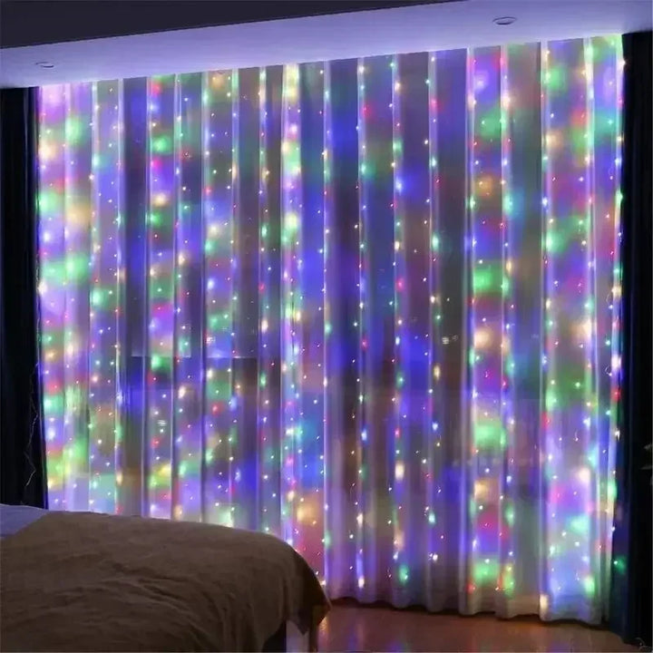 USB LED-gordijnverlichting met afstandsbediening