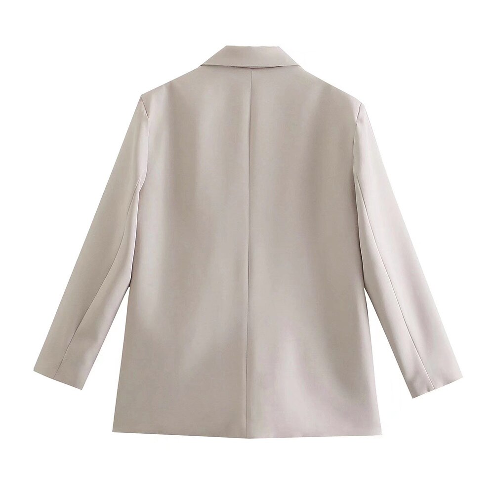 PowerChic – Elegante Double-Breasted Blazer voor Dames