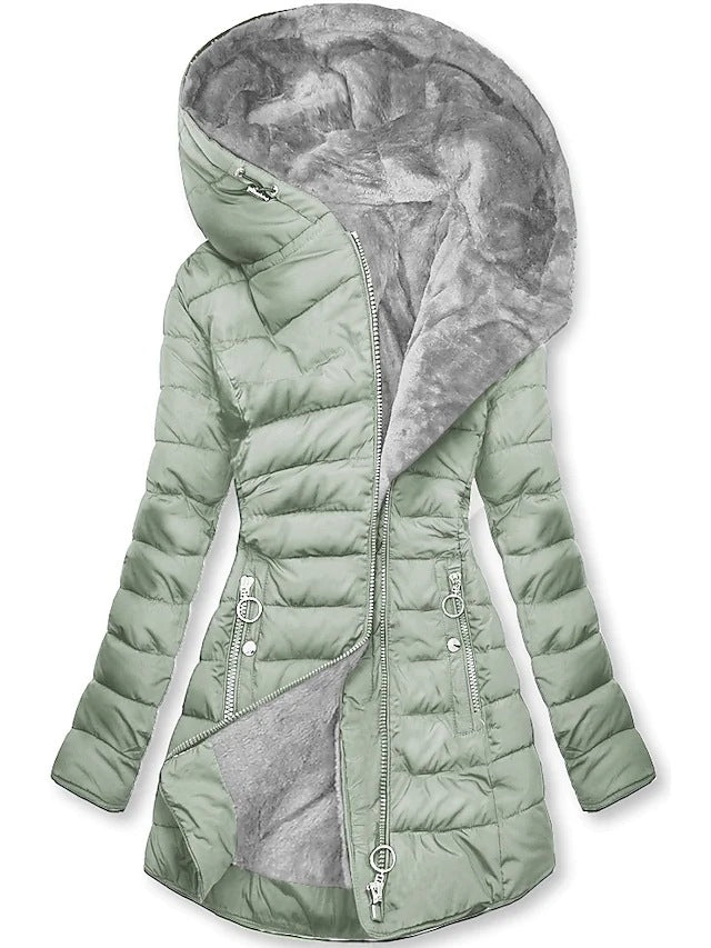 Anela - Luxe Comfortabele Winterjas Voor Vrouwen