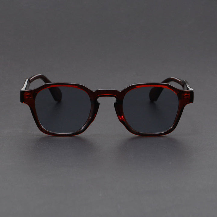 Vierkante Zonnebril Retro Design - Polycarbonaat Montuur