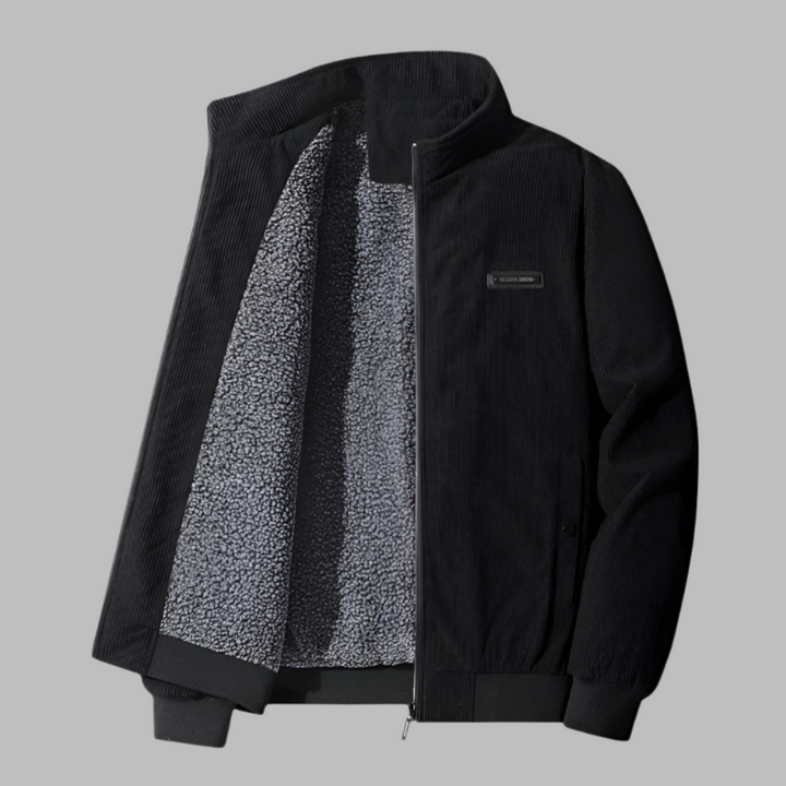 Corduroy winterjas voor heren