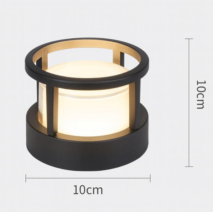 Moderne Vierkante LED Buitenlamp Waterdicht