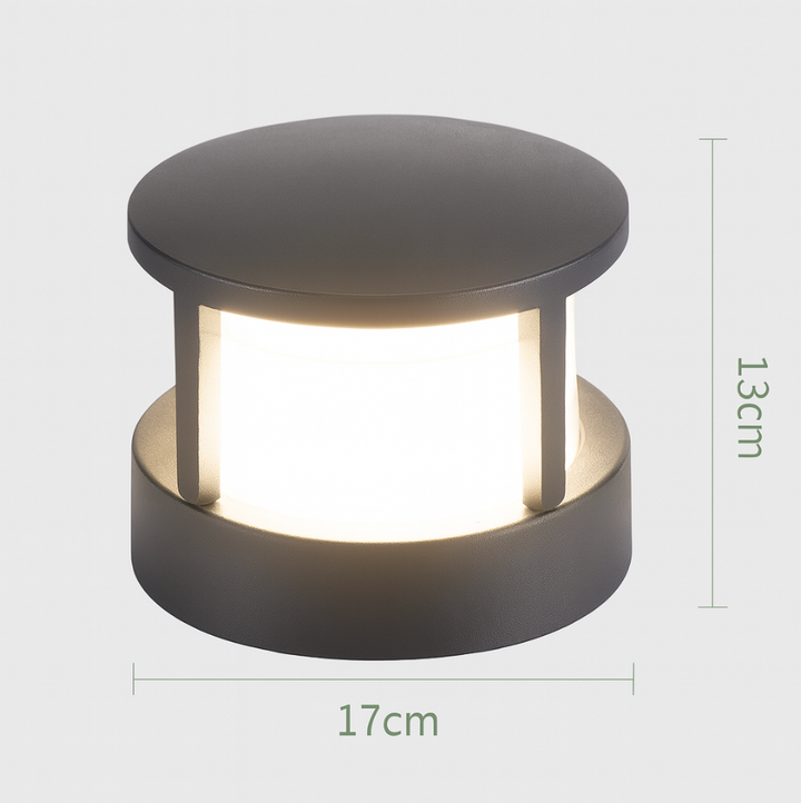 Moderne Vierkante LED Buitenlamp Waterdicht