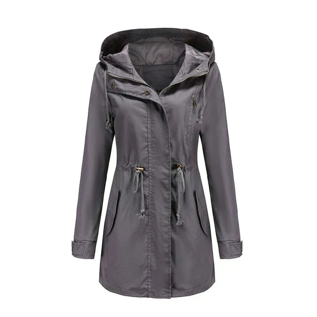 Stijlvolle Dames Jas met Capuchon – Marielle